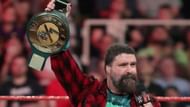 Mick Foley introducing the 24/7 title